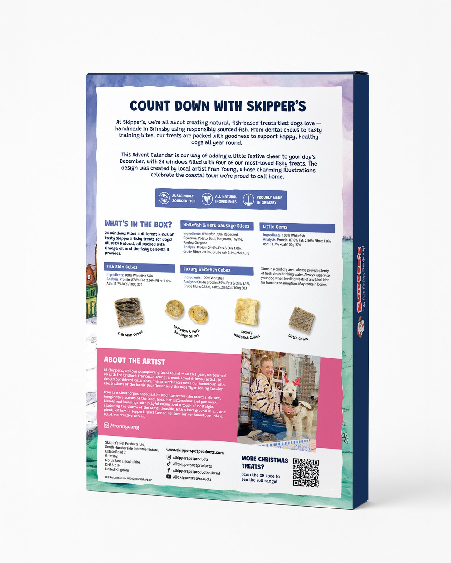 NEW Christmas Advent Calendar - 1 Case (7 X 110g)