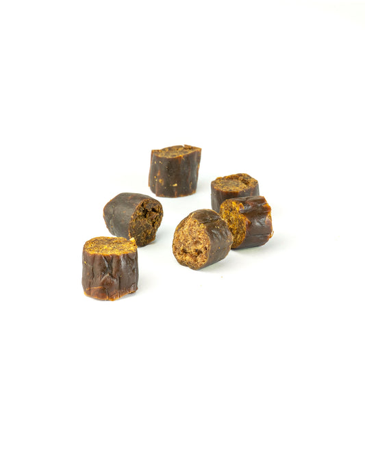 Chicken Sausage Slices with Pumpkin & Turmeric