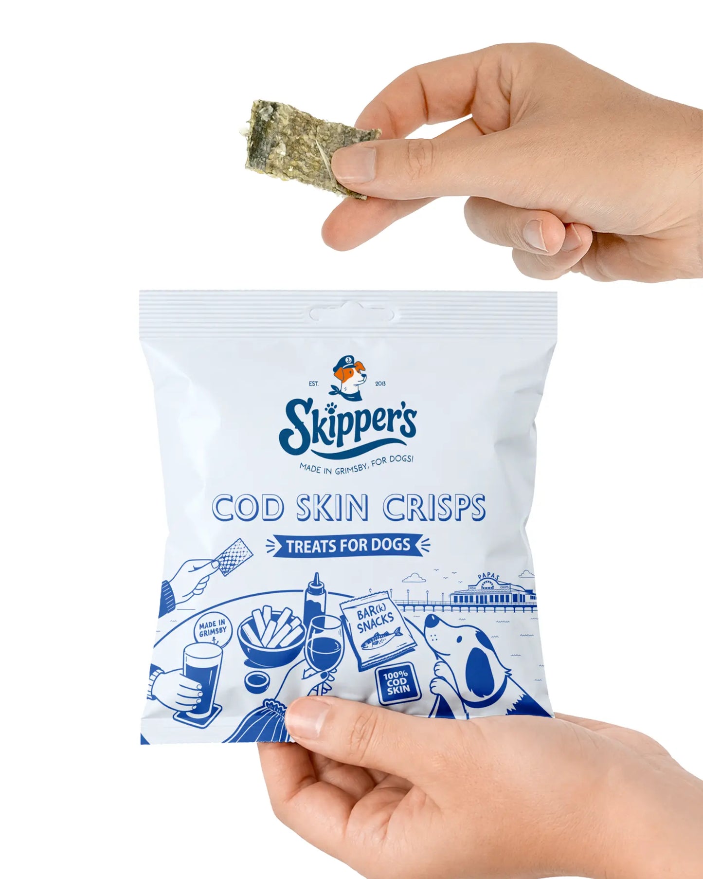 Fish Skin Crisps