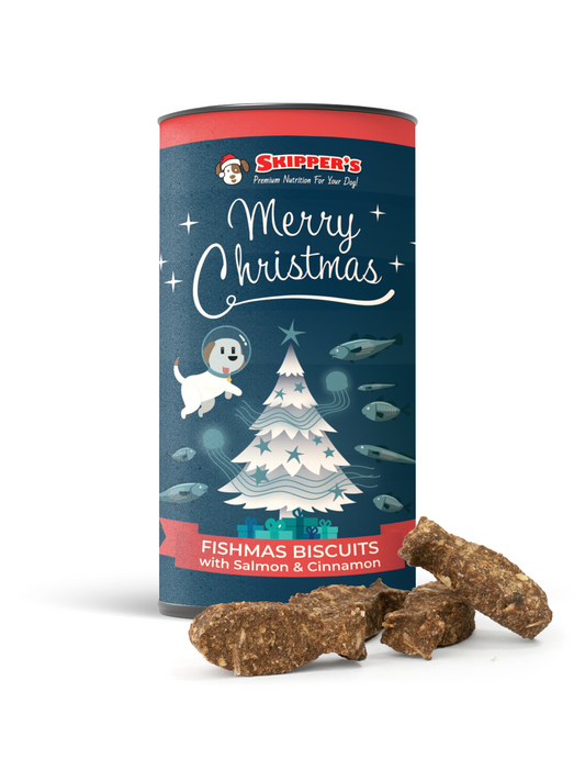 Fishmas Biscuits with Salmon & Cinnamon