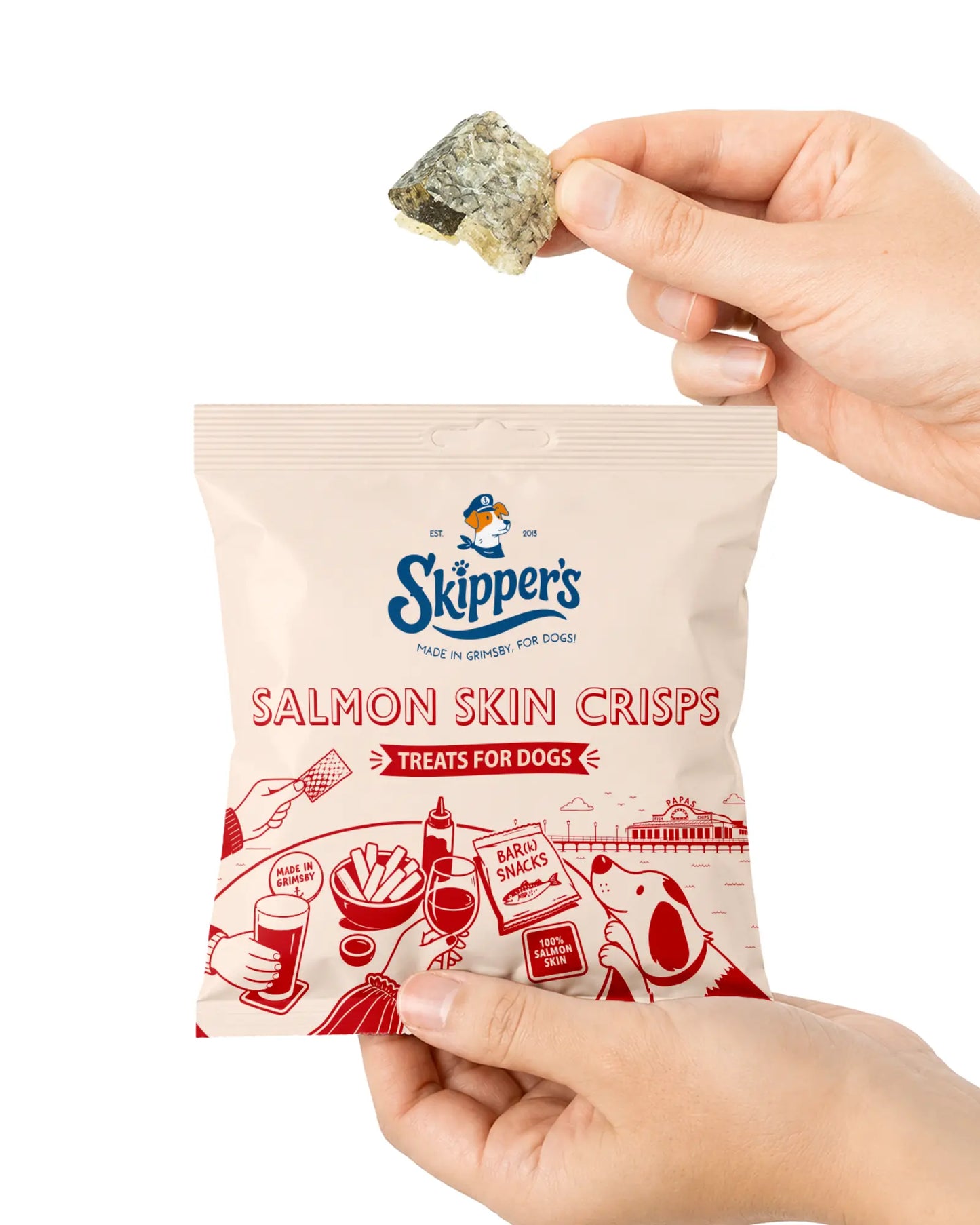 Fish Skin Crisps