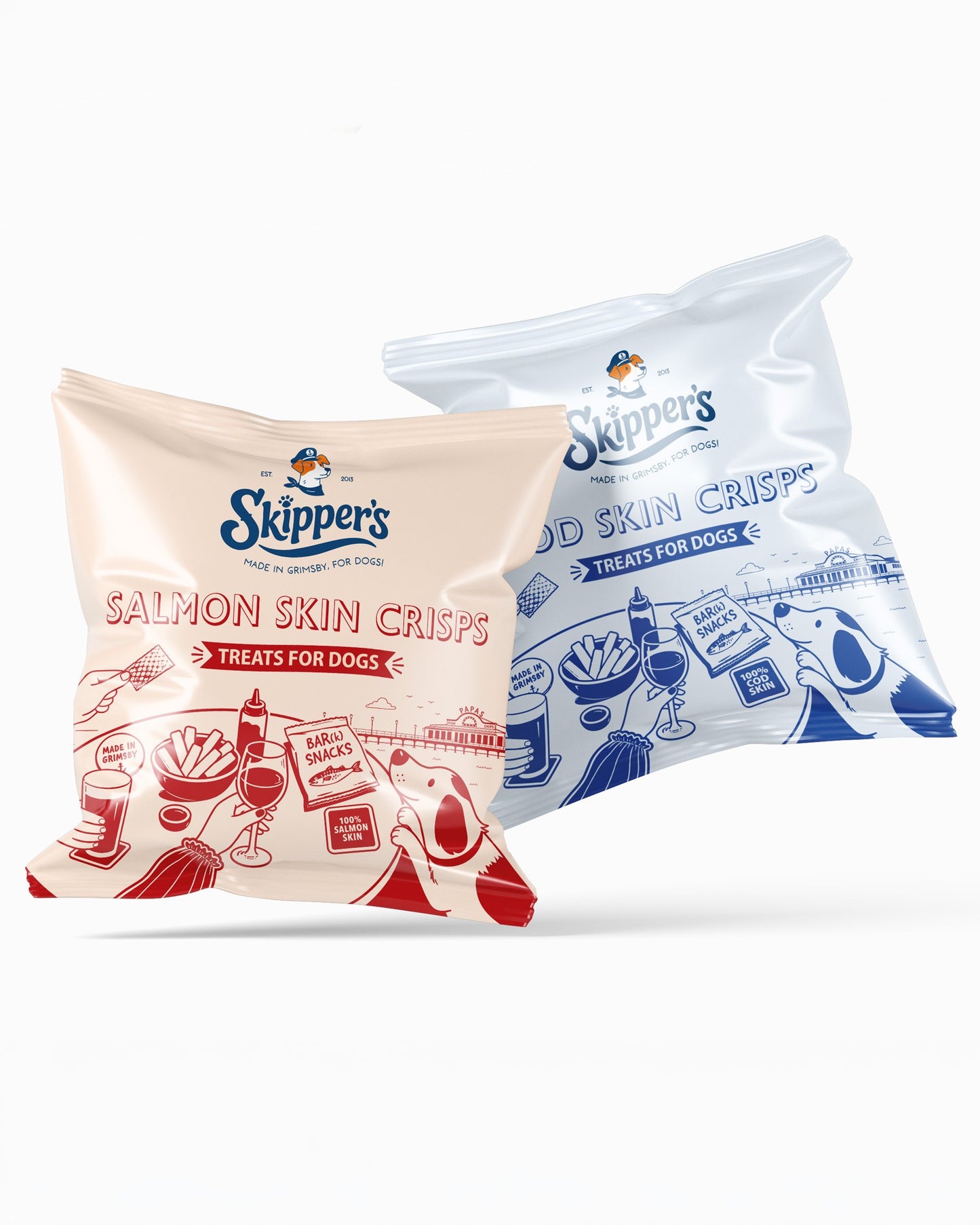 Fish Skin Crisps