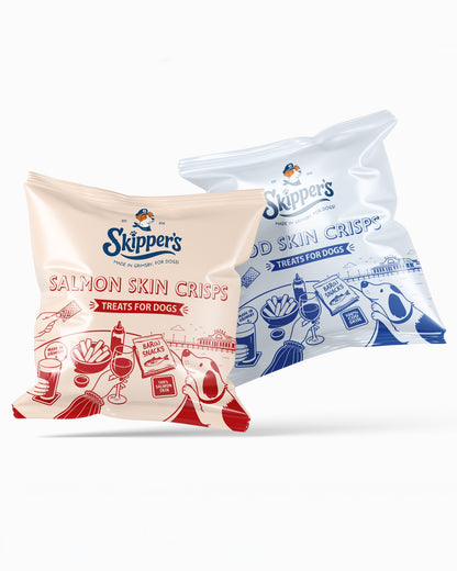 Fish Skin Crisps