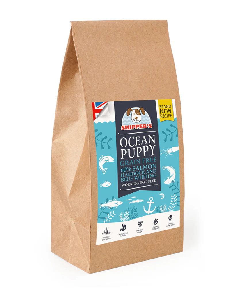 Ocean Puppy Grain Free Complete Food (Sporting & Working Dog)  -12kg