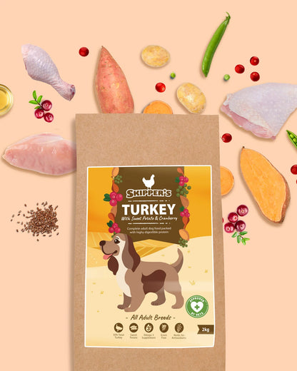 NEW Turkey with Sweet Potato & Cranberry Dog Food