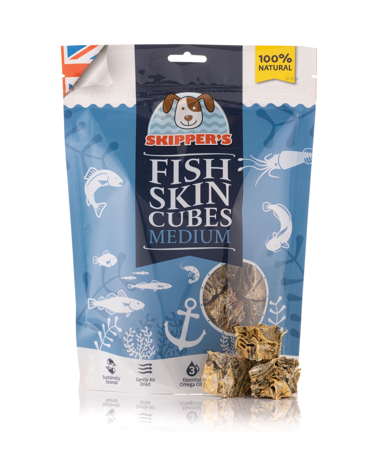 Fish Skin Cubes