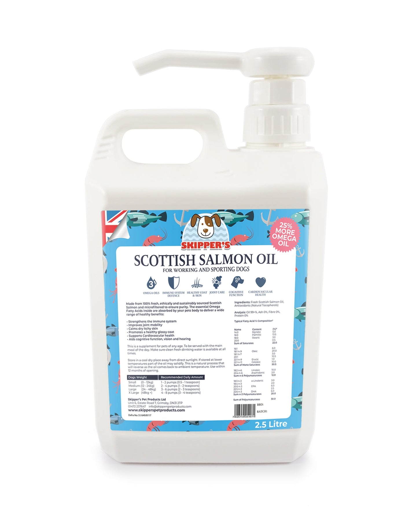 Salmon Oil for Dogs (WORKING DOG)